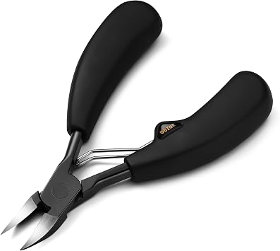 BEZOX Precision Toenail Clippers for Thick or Ingrown Toenails- Podiatrist- Professional Large Nail Clipper Grooming Tool