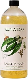 Koala Eco Laundry Wash - with Australian Lemon Scented Eucalyptus & Rosemary Essential Oil - 33.8oz