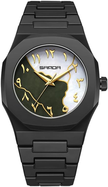 Men's Anime-Inspired Fashion Sketch Wristwatch Minimalist Creative Wormhole Design Stylish and Durable Timepiece for Men's Sports Watch