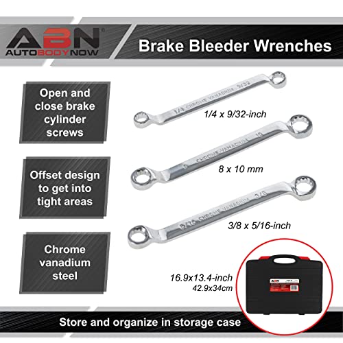 Abn Disc Brake Service Set - 32Pc Universal Disc Brake Caliper Compression Tool Set For Pad Piston And Line Adjustment #TOP4