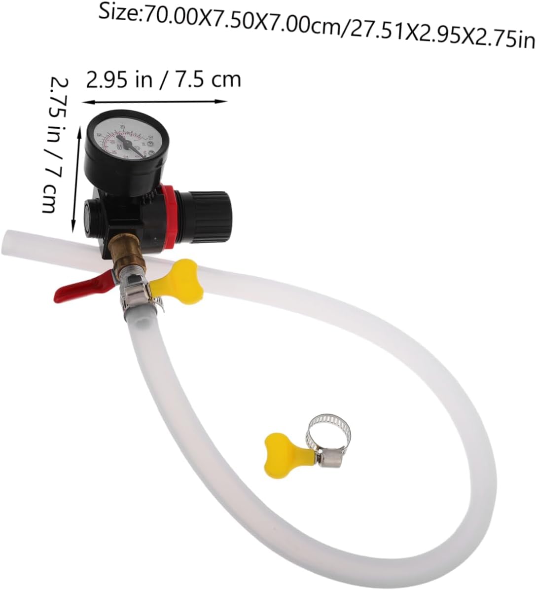 Car Water Tank Pressure Leakage Test Tool Kit Radiator Leak Detection Device for Automotive Cooling Systems Compatible Vehicle Models