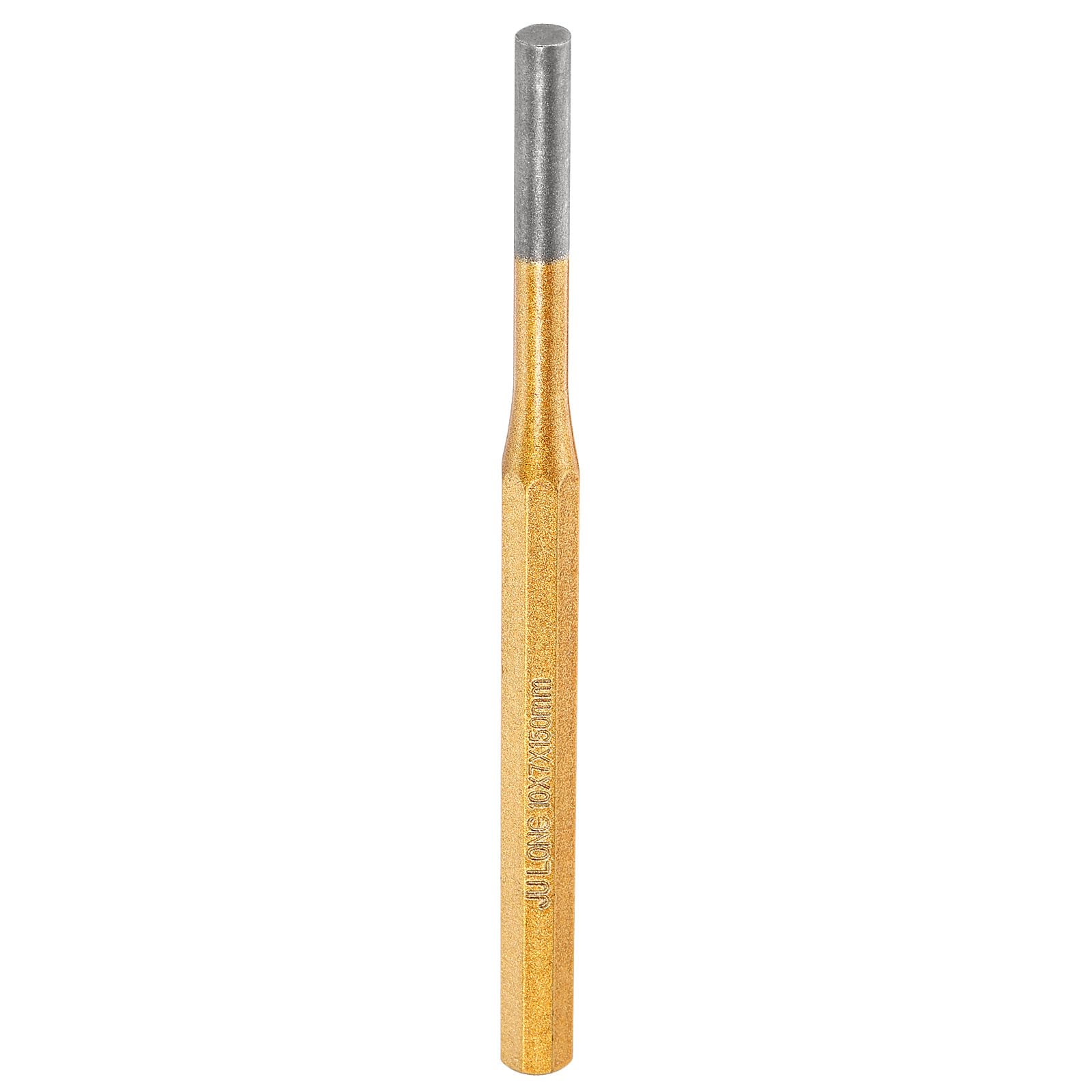 sourcing map Pin Punch 7mm(2/7") 150mm Length Metric Non-marring Alloy Steel Cylindrical Alignment Punch Drive Pin Tools for Automotive Watch Repair Jewelry Craft — image 1
