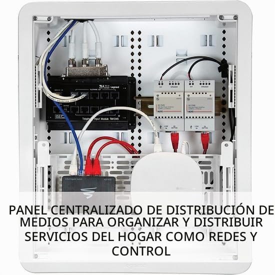 On-Q Legrand ENP1700NA ENP1700NA - Caja de almacenamiento de dispositivos de TV de 17 pulgadas, caja eléctrica, caja de gestión de cables de doble propósito en pared para almacenamiento de