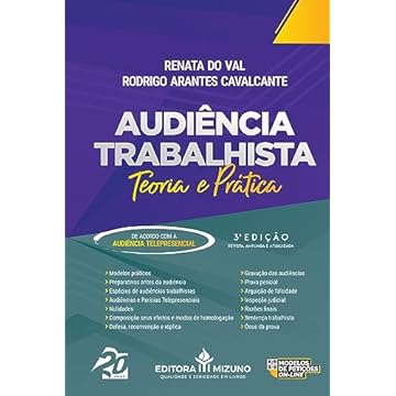 Capa do livro Audiência Trabalhista 3ª edição