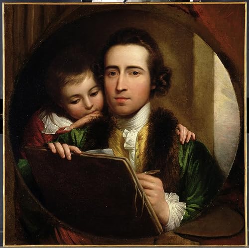 Peinture célèbre Benjamin West décoration murale salon élégant 60x90