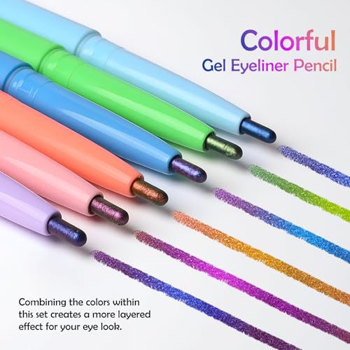 Set de 3 Delineadores en Gel Cambiantes KYDA miniatura 4