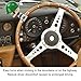 Klanata Steering Wheel Spinner, Skull Shape Booster Power Handle Suicide Knob for Cars Trucks Tractors Boats