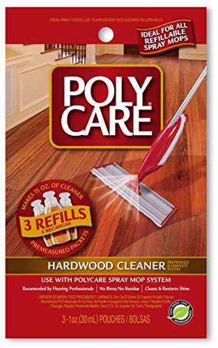 Polycare® Hardwood Cleaner Refills for Polycare Spray Mop