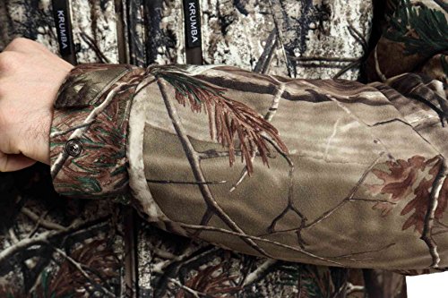 Krumba Uomo Camuffare A caccia Impermeabile Giacca Camouflague S - 7