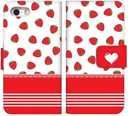 Amazon Co Jp スマホケース 手帳型 Iphone7plus ケース かわいい フルーツ柄 果物 デザイン 0011 A イチゴ柄 アイフォン 7プラス ケース 人気 アイフォン セブンプラス スマホゴ 家電 カメラ