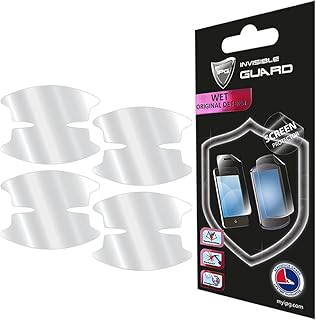 IPG for Honda BMW Audi Chevy VW CAR Outer Door Handle Clear Protection (4 Pieces) Hydrogel Protector Invisible Ultra HD Clear Film Anti Scratch Skin Guard - Smooth/Self-Healing/Bubble -Free