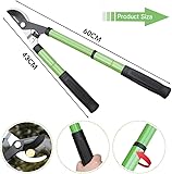 GARDENWORK Telescopic Bypass Loppers 43-60cm,Garden Loppers for Gardening,SK5 Sharp Blade,Cutting Diameter: 3.5 cm,Garden Tree Lopper for Pruning Fresh Branches - Image 2