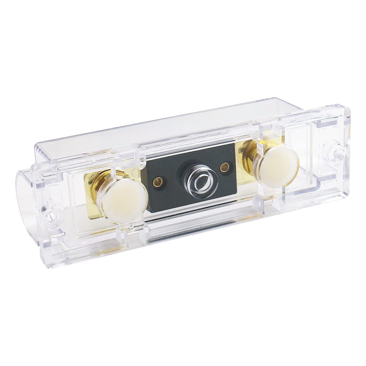 BAOMAIN 3-Pack 400A ANL Fuse Holder Kit Gold-Plated for Car Audio 12V | 400Amp ANL fuse kit with gold-plated terminals for 12V/24V car audio systems.Heavy-duty block fits 0,2,4 AWG gauge wires