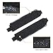 IDOGEAR SPORTS Tactical Back Panel MOLLE Zipper Kit Molle Zipper Strap with Expand Loading for Tactical Vest CPC JPC AVS (Black)