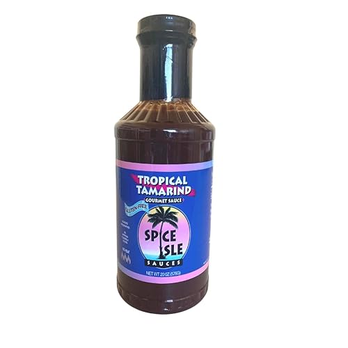 Spice Isle Sauces Salsa gourmet de tamarindo tropical Auténticos sabores de fruta caribeña