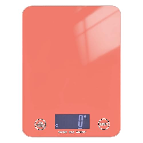 Vista 29 de Purple Kitchen - Báscula digital para bajar de peso, hornear y cocinar, color morado Púrpura