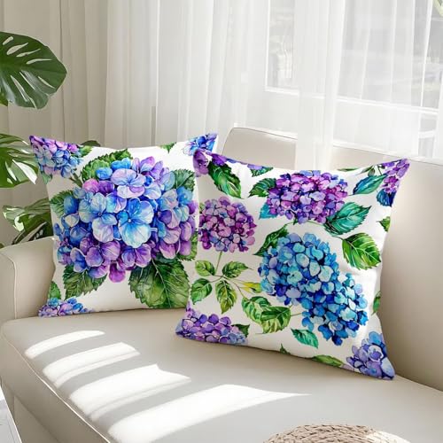Housse coussin 60x60cm en velours violet de qualité supérieure D665 - 3