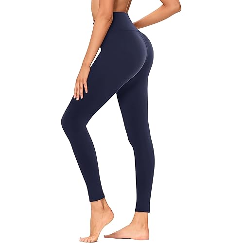 GAYHAY High Waisted Leggings for Women - Soft Opaque Slim Tummy Control Printed Pants for Running Cycling Yoga