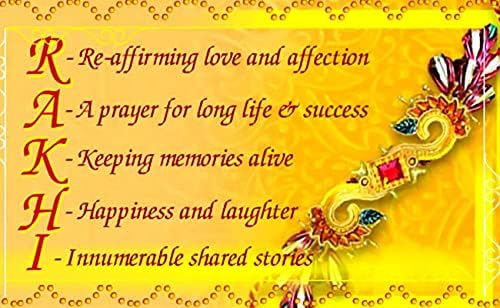 Image of Weigel & Fox Combo of 10 Dora Rakhi Set for Brother, Bhaiya, Bhabhi for Rakhi /Rakshabandhan with Roli Chawal & Greeting Card | Premium Rakhi Hamper RKHMPR30