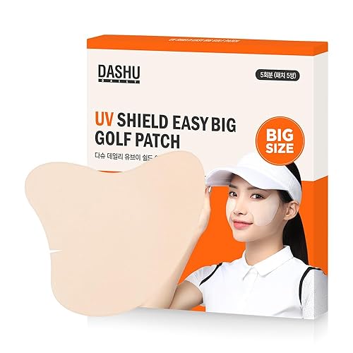 DASHU Daily Sunshield Easy Big Golf Patch 5 pares (paquete de 1) parches de gel refrescante para el cuidado de la piel coreano fáciles de despegar