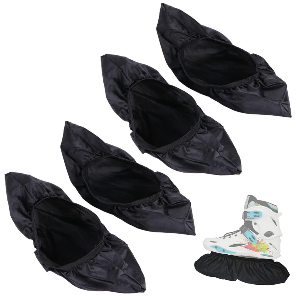 Toddmomy Coperturper Ghiaccio Copriscarpe Resistenti E Pratiche Protezionper Lama E Stivale Design per Pattinaggio E Hockey su Ghiaccio