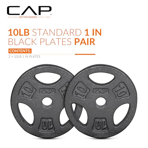 CAP Barbell Standard 1-Inch Grip Weight Plates - Image 4
