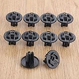 100% nagelneu JINDIZH 10Pcs Scheinwerfer Fastener Clips 1248210520 fit for Mercedes Benz W124 300CE E420 E320 E300 260E 300E 400E 500E 300D Kunststoff-Nieten
