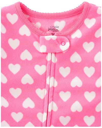 Simple-Joys-by-Carters-Toddlers-and-Baby-Girls-Loose-Fit-Flame-Resistant-Fleece-Footed-Pajamas-Pack-of-3