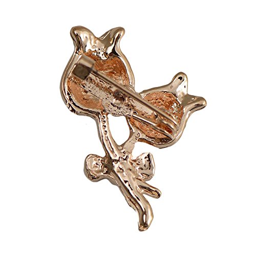 Elegant Floral Brooch Pin for Women