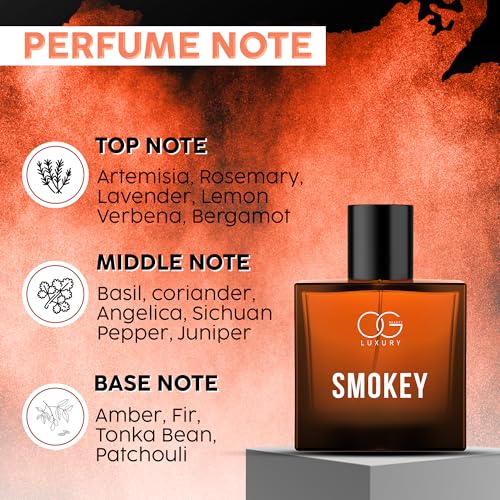 Image of OG BEAUTY Alpha Male Perfume Gift Set - 4x50ml Eau De Parfum for Man | Bold & Long-Lasting Scents - Shadow, Woody, Smokey, Gallant | Premium Gift for Him (20% Concentration)