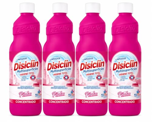 Disclin Pétalos Limpiador Multiusos 1L Pack 4 | pH Neutro | RASMACOR