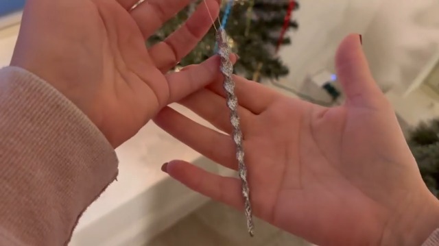 Amazon.com: AMS Sparkling Glitter Plastic Icicle Ornaments 30 PCS