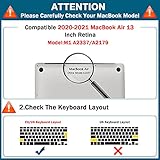 Zoom IMG-1 zyb ultrasottile copritastiera per macbook
