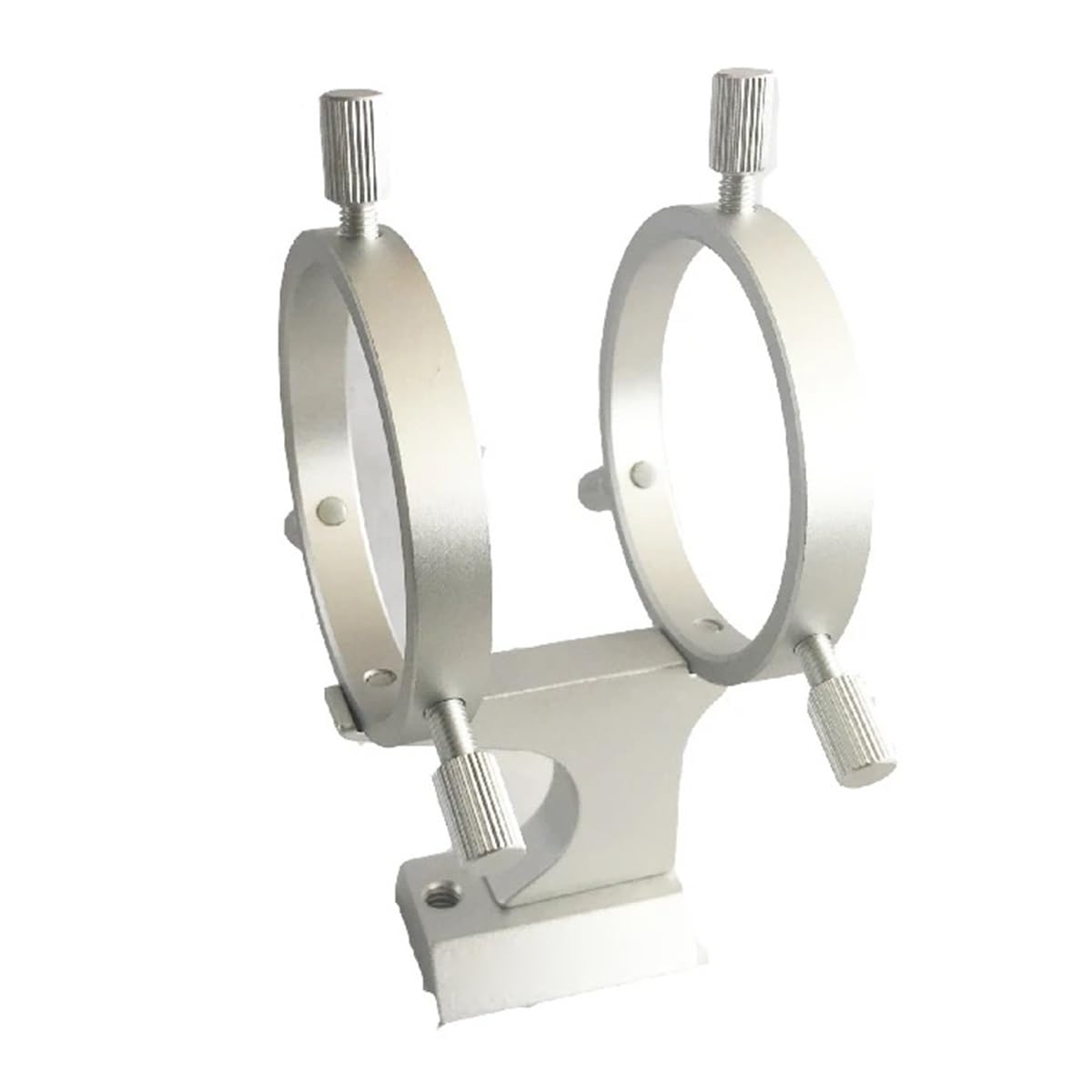 Télescope Accessoires de télescope astronomique de Structure de Support de Miroir de chercheur de 50mm(Silver)