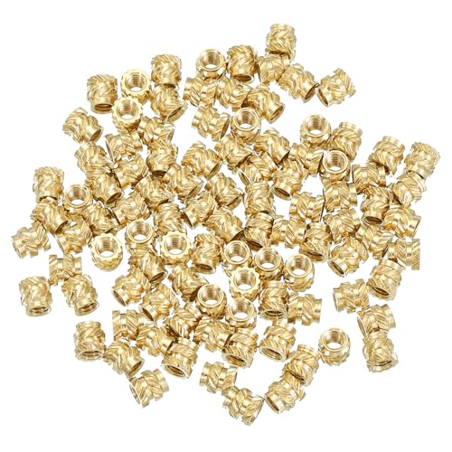 Inserts filetés M2,5 en laiton pour réparer les filetages foirés et renforcer le plastique 3D