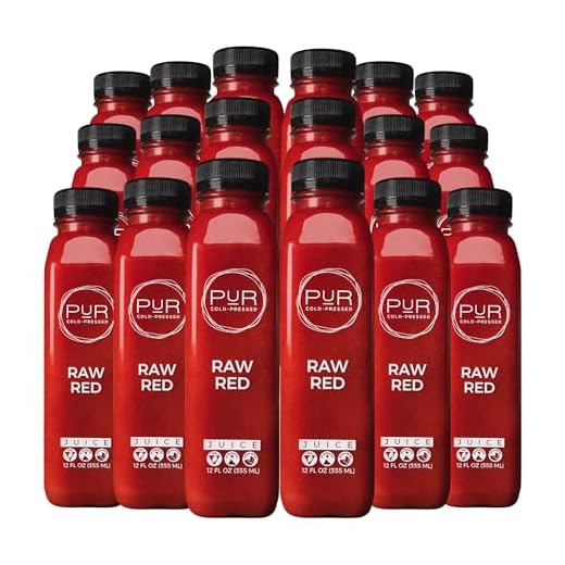 PUR Cold-Pressed Raw Red Juice Pack