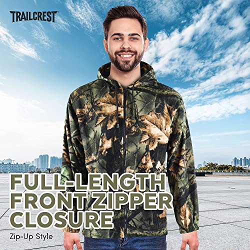 TrailCrest by Treel Chambliss Full Zip Camo Hoodie Sweatshirt2