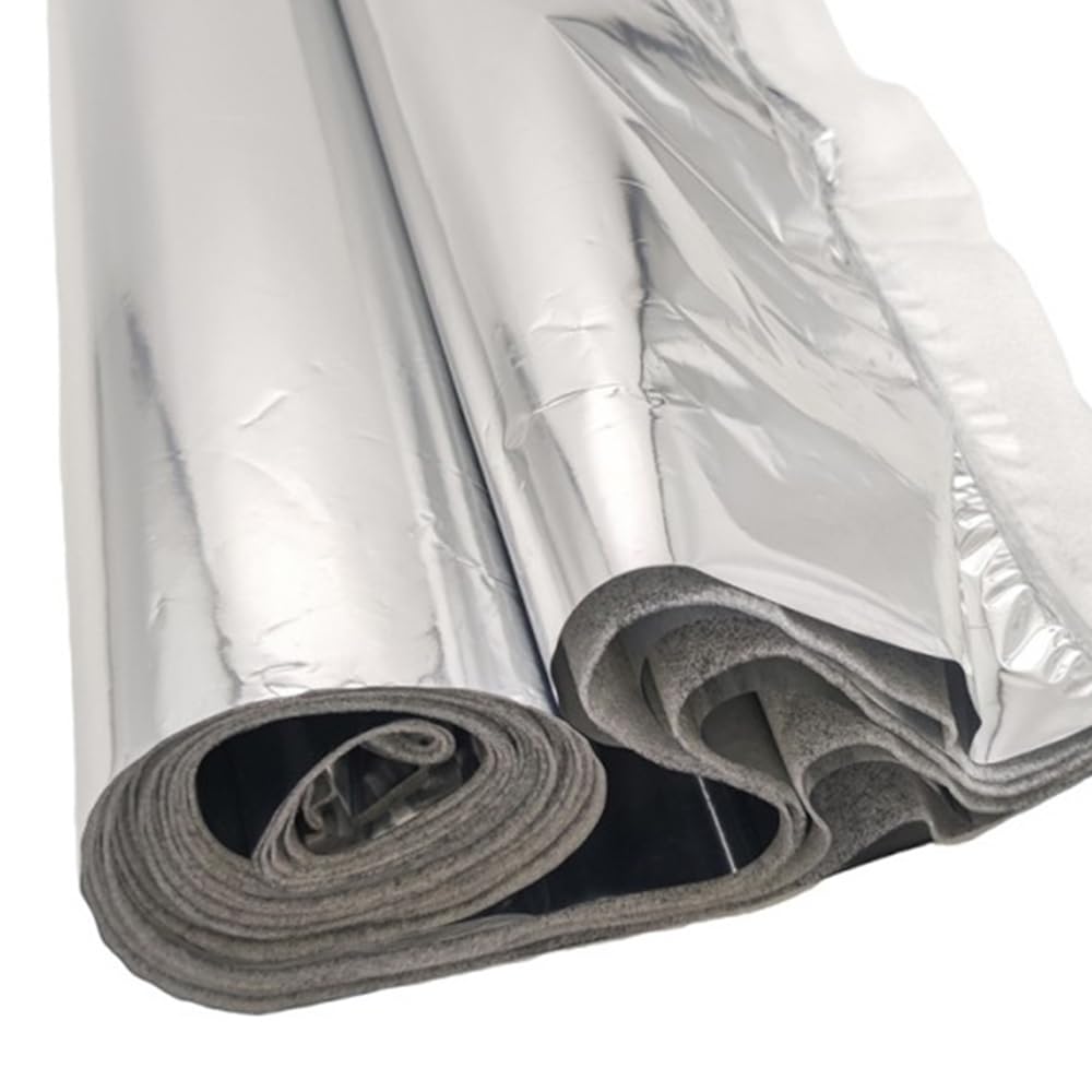 Aislante Térmico Reflexivo Multicapa Aluminio 100% (19 capas) Barrera de Vapor. Aislamiento térmico y acústico de viviendas, tejados, buhardilla, trasteros, sótanos