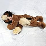 for Children up to 54 inches Tall. The Original SnooZzoo Lion Children's Stuffed Animal Sleeping Bag.