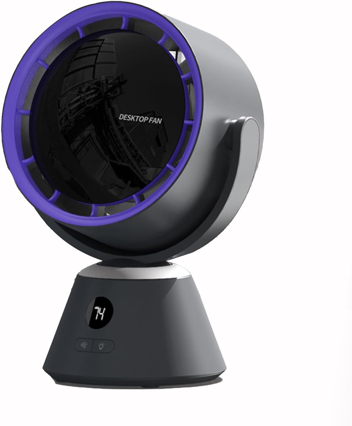 USB Rechargeable Hangings Ceiling Fan Portable 3 Speed Adjustable Automatic Shaking Fan 4000mAh USB Desk Fan USB Desk Fan