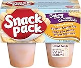 Snack Pack Banana Cream Pie Dessert Pudding, 12 x 4-Pack 99 gram Cups