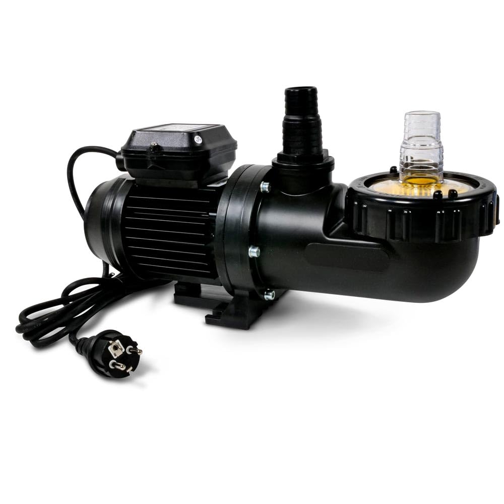 Poolpumpe AQUA Splash II 6 m³/h - Effiziente Filterleistung - Leise, robust & ideal für Pools bis 30 m³ - Made in Germany