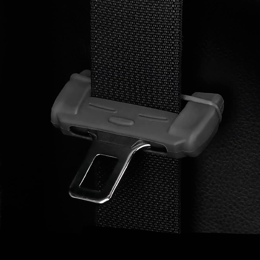 2 Stks Autogordel Gesp Houder, Siliconen Veiligheidsgordel Guard Ontvanger Veiligheidsgordel Gesp Houder Universele Auto Accessoires Voor Auto(Blauw