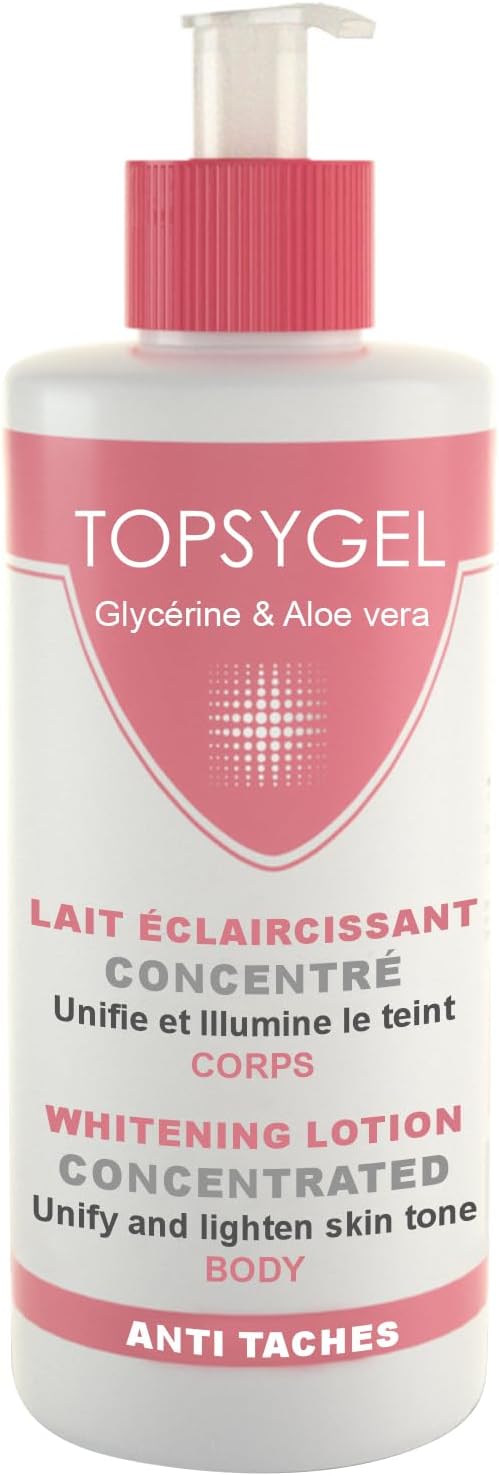 HT26 Topsygel Glycerin & Aloe Vera Whitening Lotion 500 ml