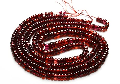 Garnet rouge pour créer un bracelet bohème chic avec des perles lisses LKBEADS