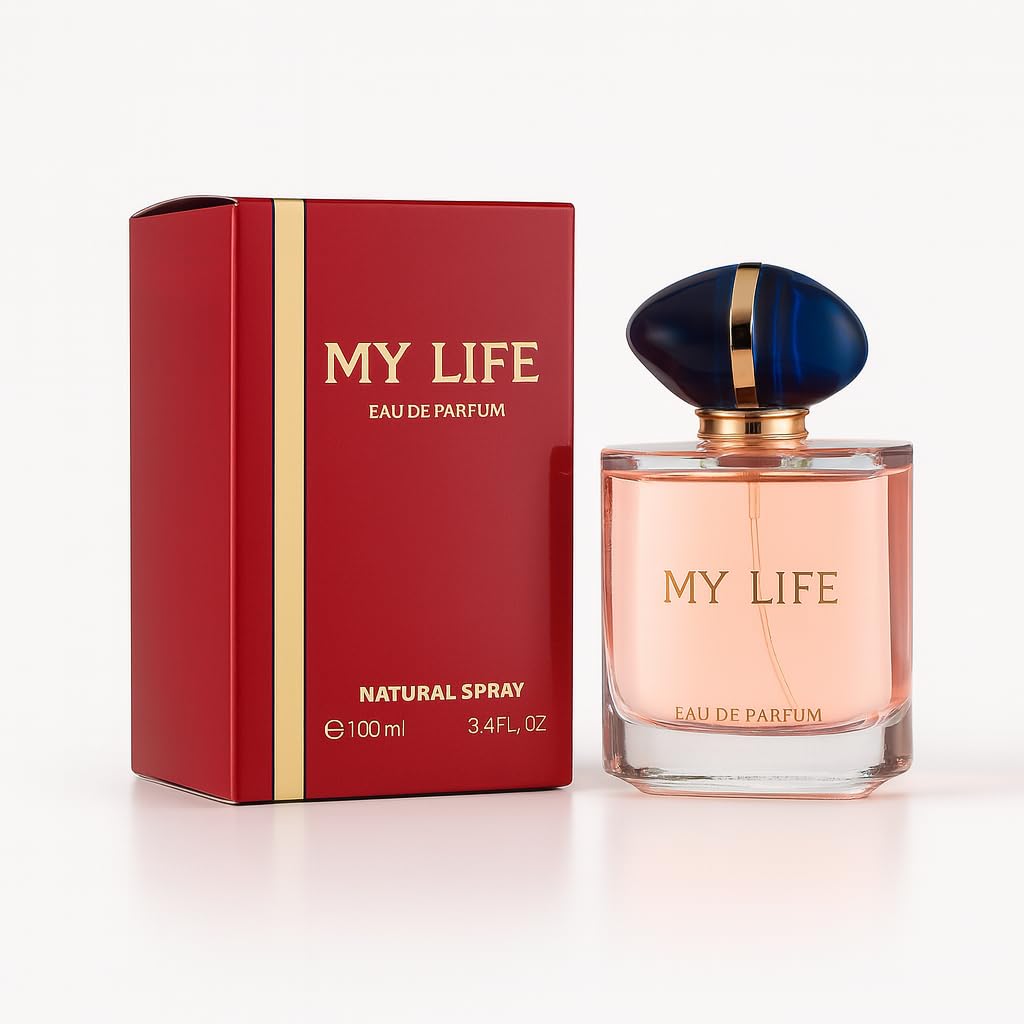 Women's Perfume, Romantic Long Lasting Perfume for Women, Jasmine, Vanilla, and Peach Fragrance, Women's Eau de Parfum 100ml (3.4 fl.oz)