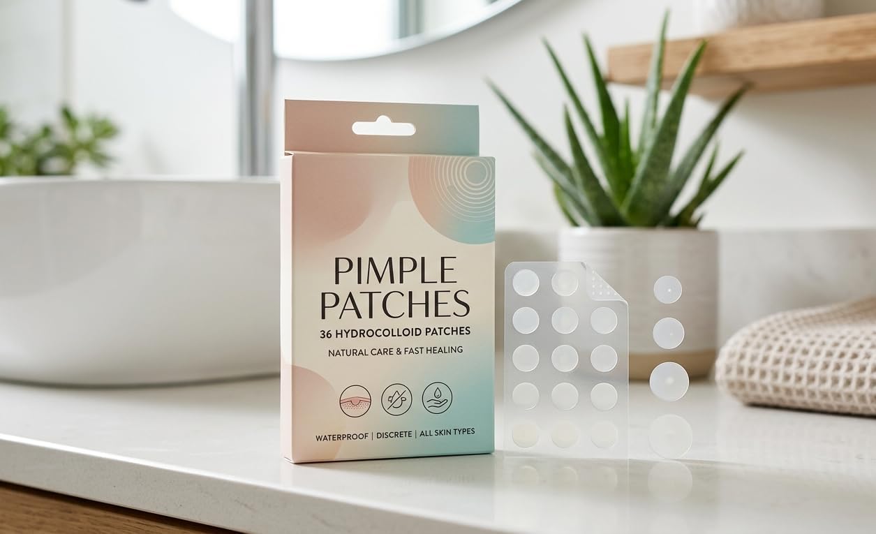 36 pcs Hydrocolloid Acne Pimple Patches for Acne Marks Blemishes Zits | Acne & Blemish Treatments | Skin Care-image-21