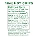 Grillo's Pickles Hot Dill Chips, 16oz