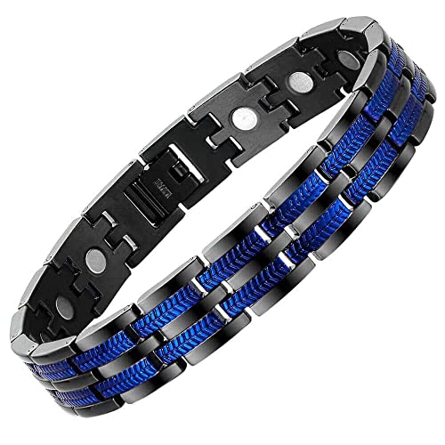 Oktrendy Magnetarmband Männliches Energie-Magnet-Stein