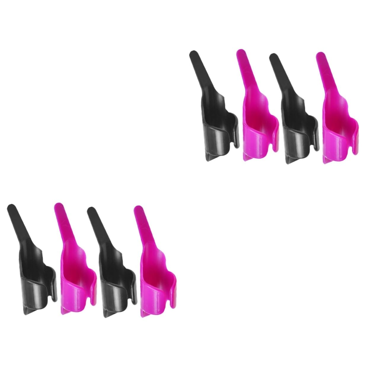 Operitacx 4sets Plastic Fingerthing Thread Controller Sewing Finger Pusher Protector for Home 4pcs*4